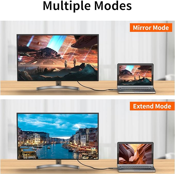 Adaptador Displayport a HDMI 4K miniatura 6