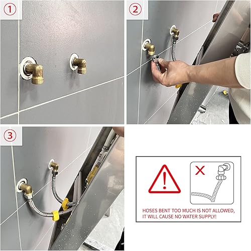 Miniatura 9 de MENATT Sistema de torre de paneles de ducha LED, sistema de panel de ducha de baño de acero inoxidable SUS304 con 4 chorros de cuerpo, lluvia, Negro