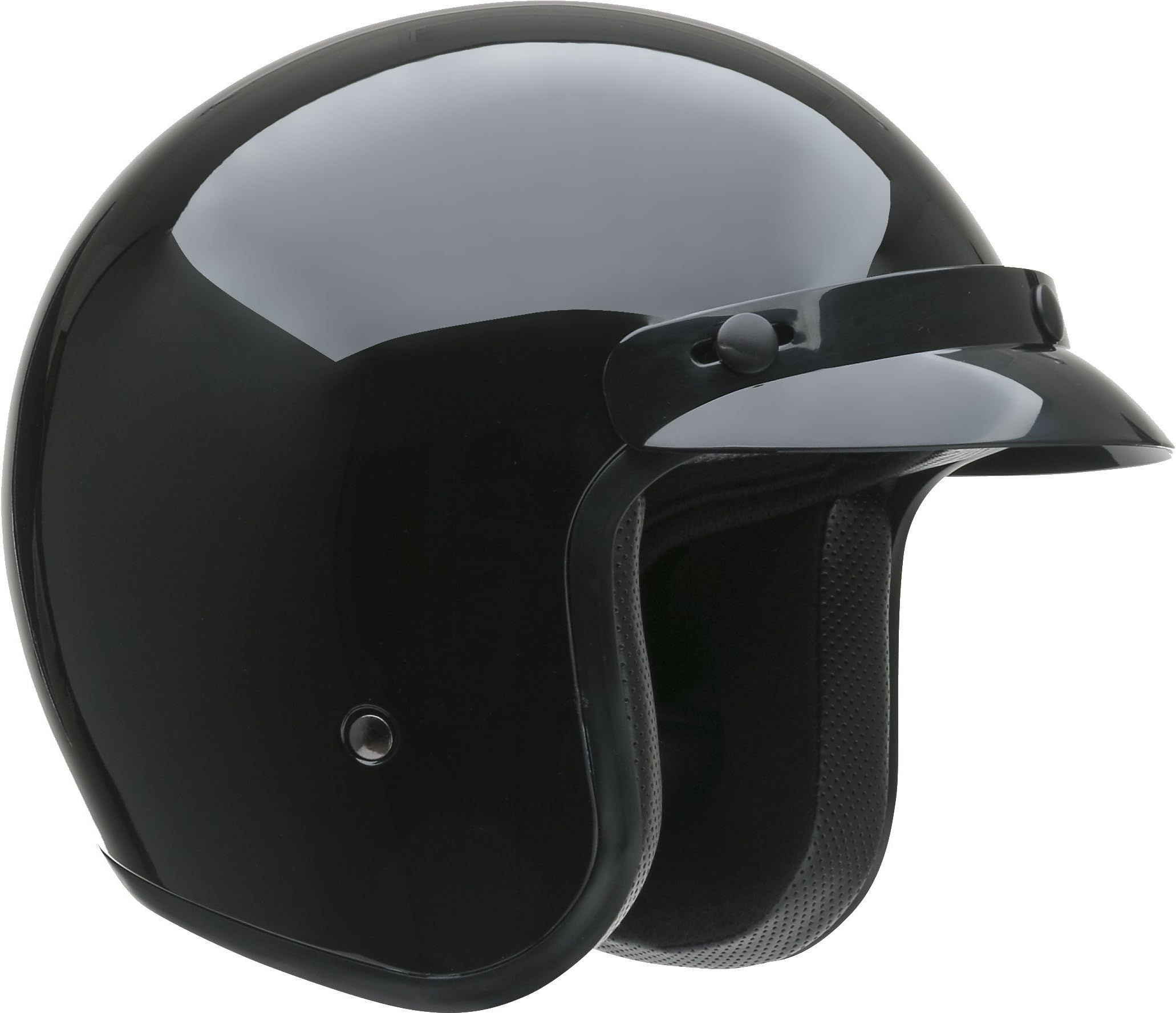 Vintage Motorcycle Helmet for Men & Women, Classic Retro Open Face Design Lightweight DOT Certified for Motorbike Cruiser Moped Scooter ATV