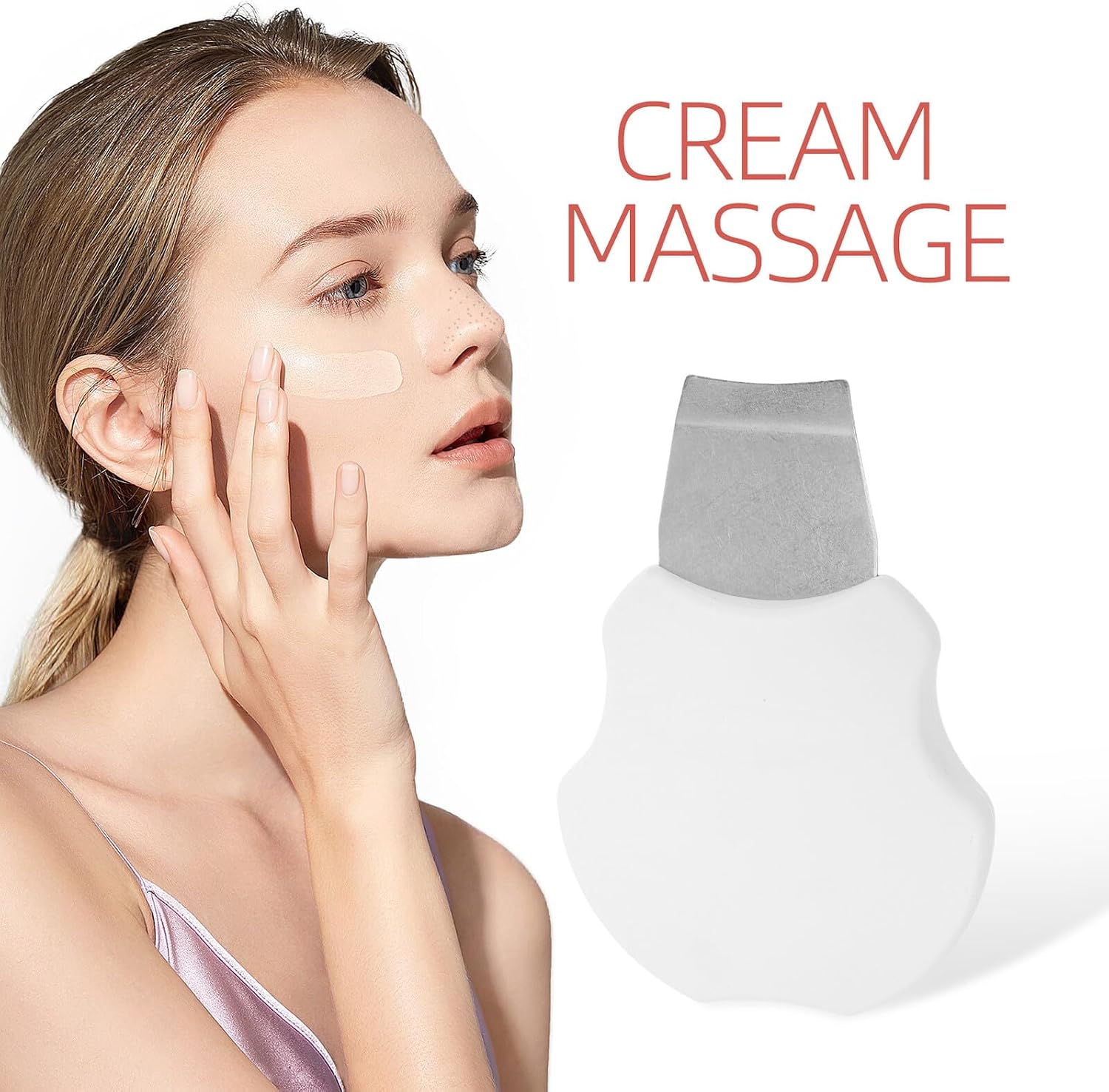 Portable Manual Blackheads Removal Spatula Deep Facial Cleaner for Nose Forehead and Cheeks Practical Skin Scrubber Tool with Gentle Scraper Design for Safe Pore Cleansing image 3