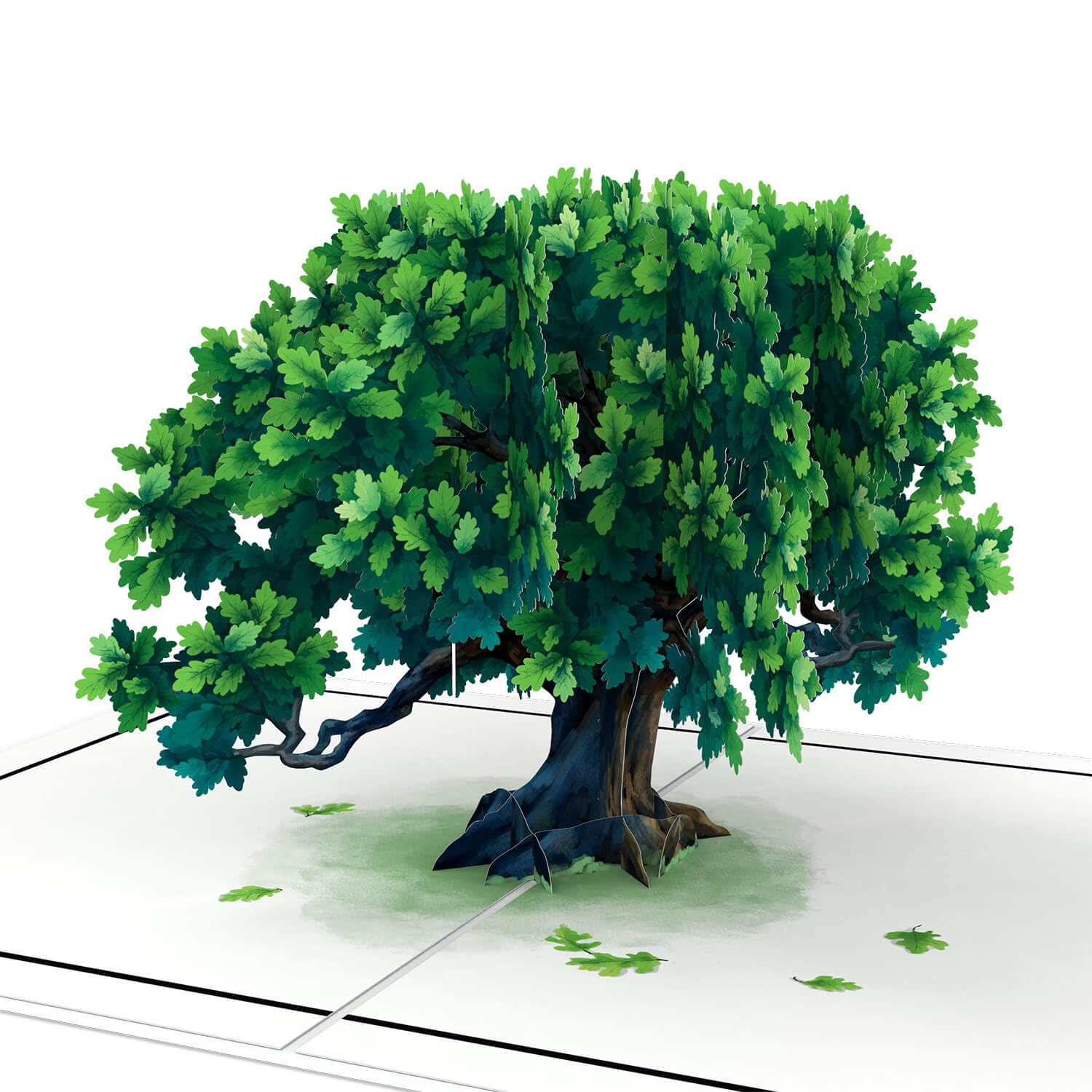 papercrush® Pop-Up Trauerkarte In stiller Trauer - Besondere 3D Beileidskarte mit Umschlag für Frauen & Männer, Kondolenzkarte zur Beerdigung für Aufmunterung oder Danksagungskarte mit Trauermotiv