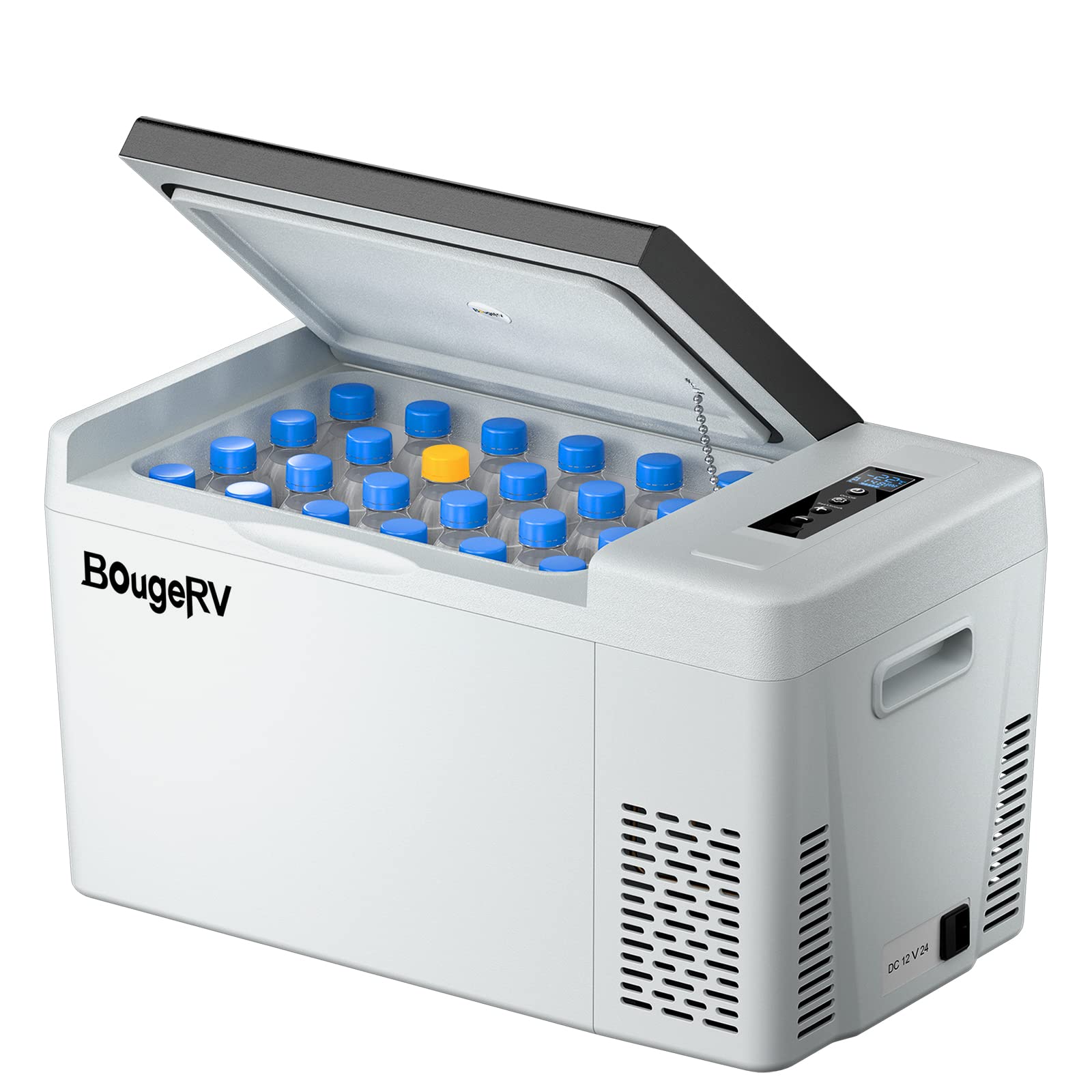 BougeRV 12 Volt Refrigerator 23 Qt. Portable Cooler