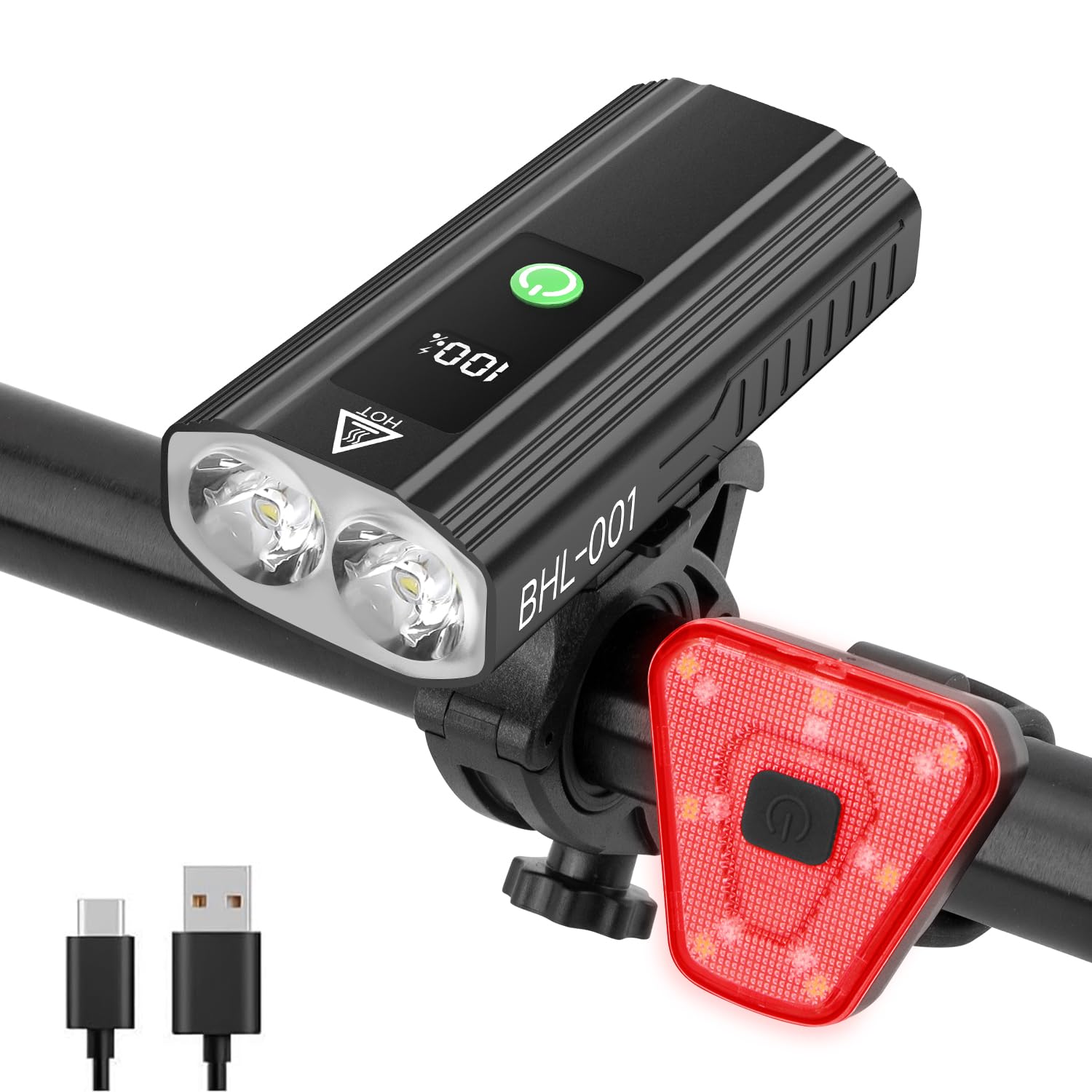Banral BHL-001 3000 Lumens Bike Light Set