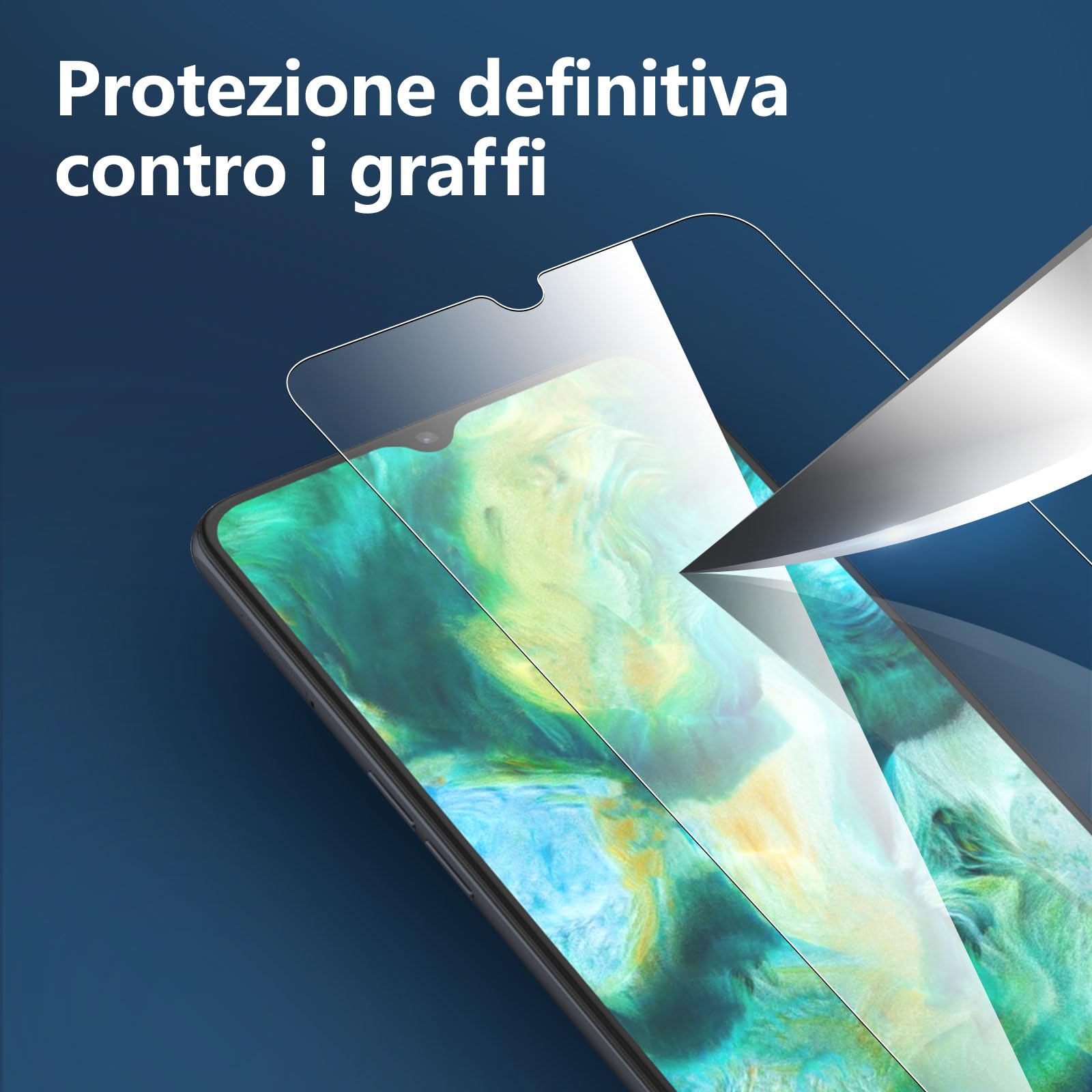 PhoneThrone [1 Pezzi Vetro Temperato per Oppo A52, Pellicola Prottetiva Anti Graffio, Anti-Impronte, Senza Bolle, Durezza 9H, 0,33mm Ultra Trasparente, Ultra Resistente