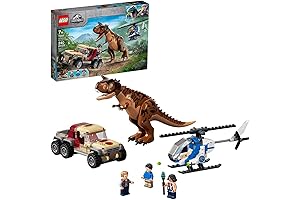 Fun Legos for 5-Year-Old Boys: Lego Jurassic World Carnotaurus Dinosaur Chase 76941 Building Kit