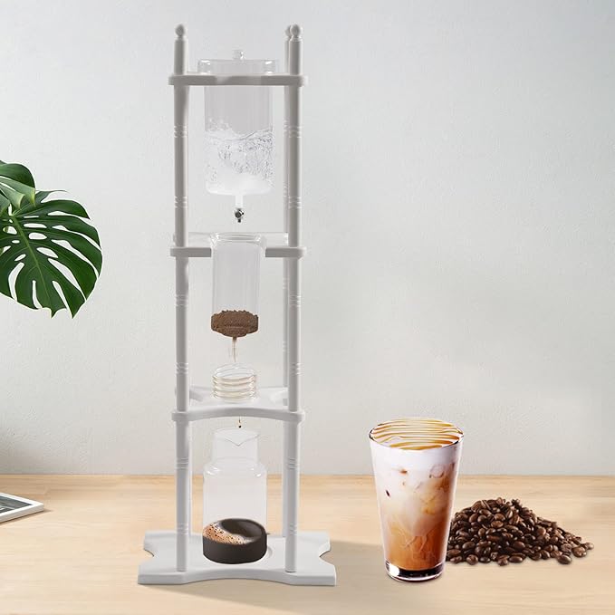 Cafetera de Goteo Frío 2.5L con Torre de Madera para Café Helado miniatura 2