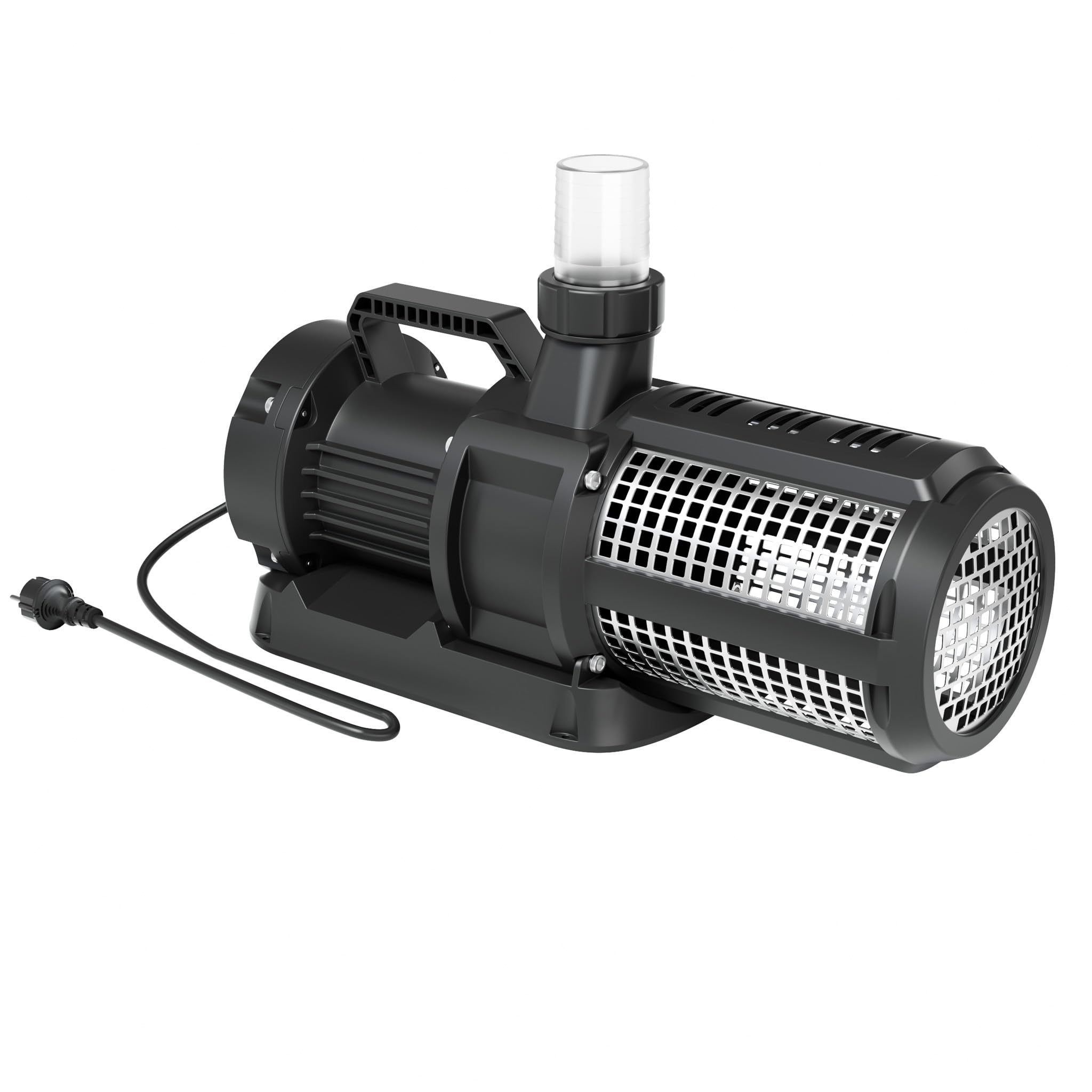 SunSun CET-35000 Pompe de Bassin réglable SuperECO - 463 x 176 x 224 mm - débit max. 32000 l/h / 450 W/refoulement max. 12 m - Filtration Circulation eau jardin avec Accessoires