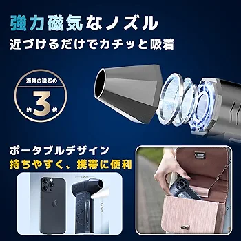 Amazon.co.jp: Le Dzx エアダスター 電動エアダスター 強力