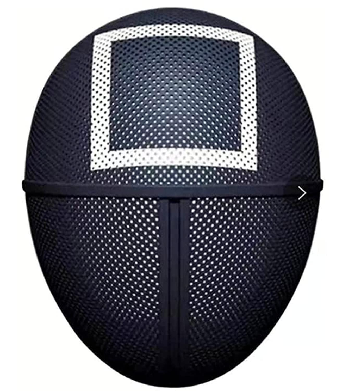 Jumpsuit Red color Costumer, Game mask, Triangle, Square, Circle (Square Mask)