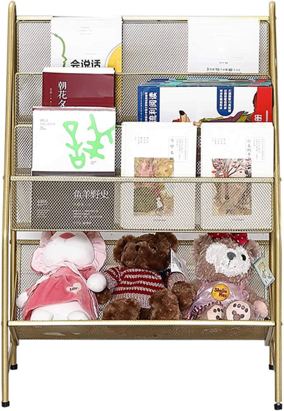 Amazon.com: Magazine Rack Brochure Holder Modern Tiered Design Magazine ...