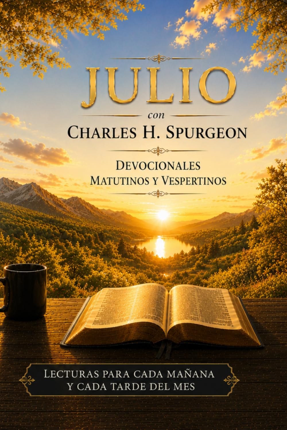 Julio con Charles H. Spurgeon: Mañana y Tarde: devocionales matutinos y vespertinos para cada día del mes (12 Volúmenes Mañana y Tarde Devocionales ... Edición Mensual — Charles H. Spurgeon)