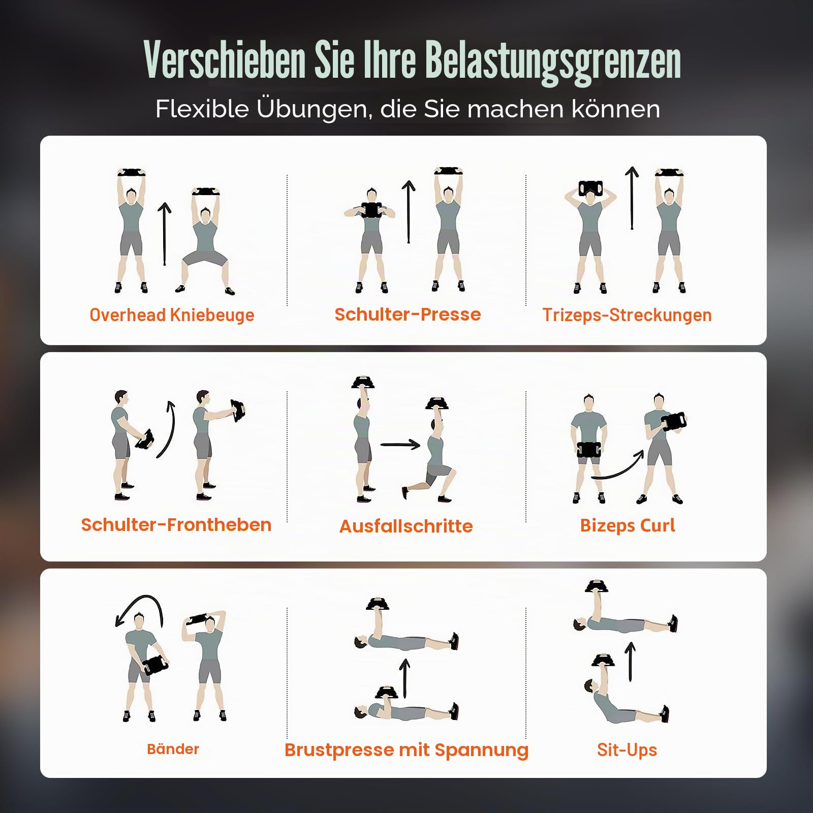 VEVOR Ruck Gewichte aus Gusseisen, Ruck Plate, Gewichtete Gewichte zum Rucken, Massive Ruck Plate Gewicht für Rucken, Schaukeln, Kniebeugen, Krafttraining, Gewichtheben, Fitness Workout
