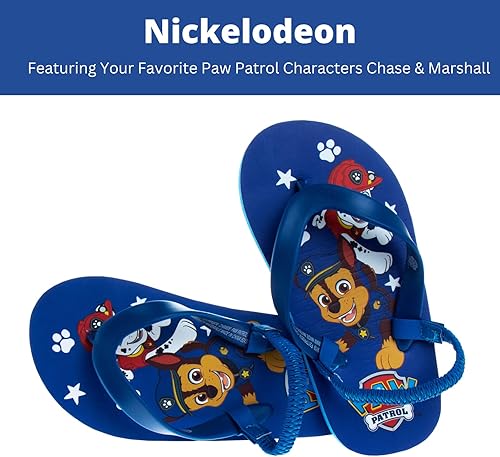 Miniatura 2 de Nickelodeon Sandalias de agua para niños y niñas - Paw Patrol Blues Clues Baby Shark - Sandalias de playa de verano para niños pequeños de secado