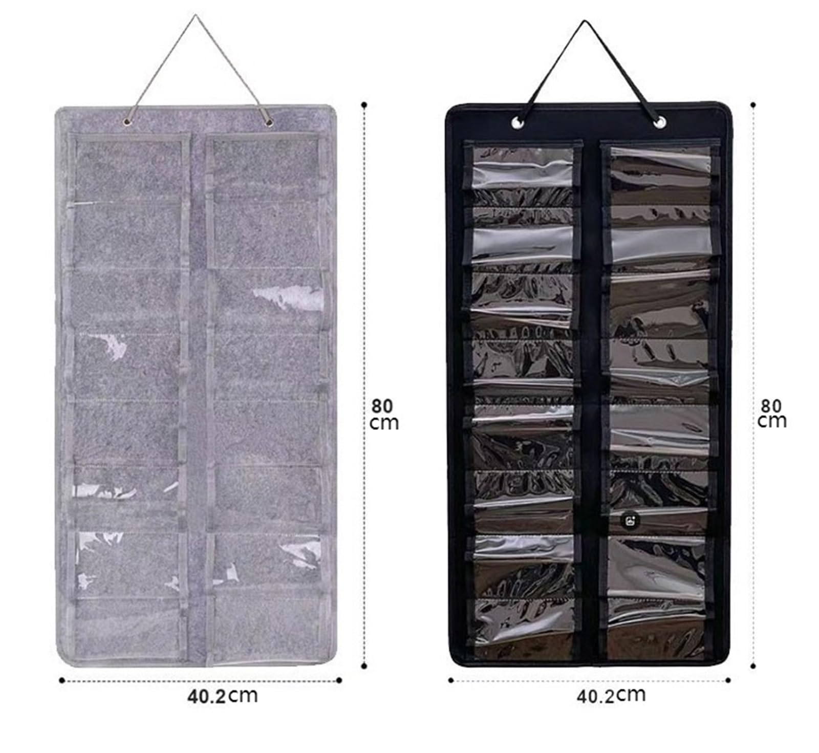 Brillenbox Vielseitig 16 Slots Sonnenbrille Organizer Lagerung Hängen Brillen Wand Montiert Sonnenbrillen Aufbewahrung(Black)