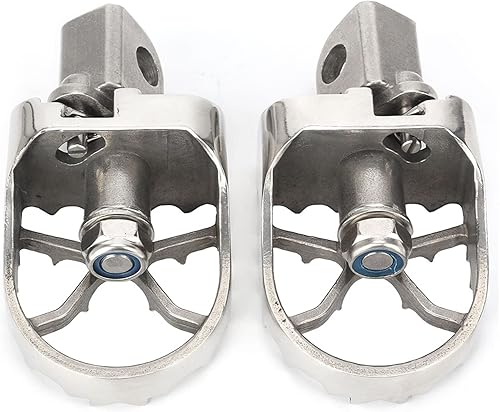 Miniatura 2 de Pedal de motocicleta Rotary Estriberas Pedales para Kawasaki Versys 650 2007 2008 2009 2010 2011 2012 2013 2014 2015 2016 inoxidable