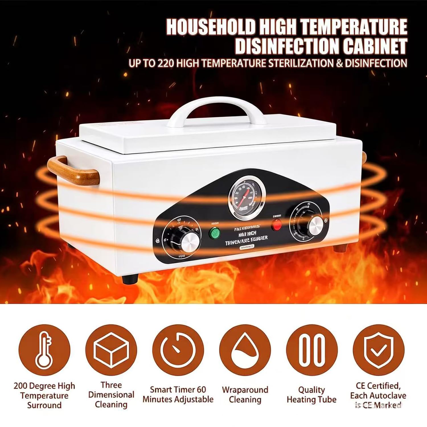 2L High Temperature Metal Cleaning Box for Metal Tools