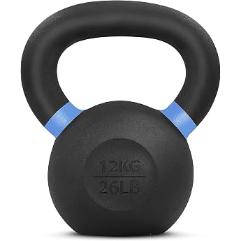 Yes4All Powdercoat Cast Iron Kettlebell 4-32 kg Swing Barbell Ball Weight