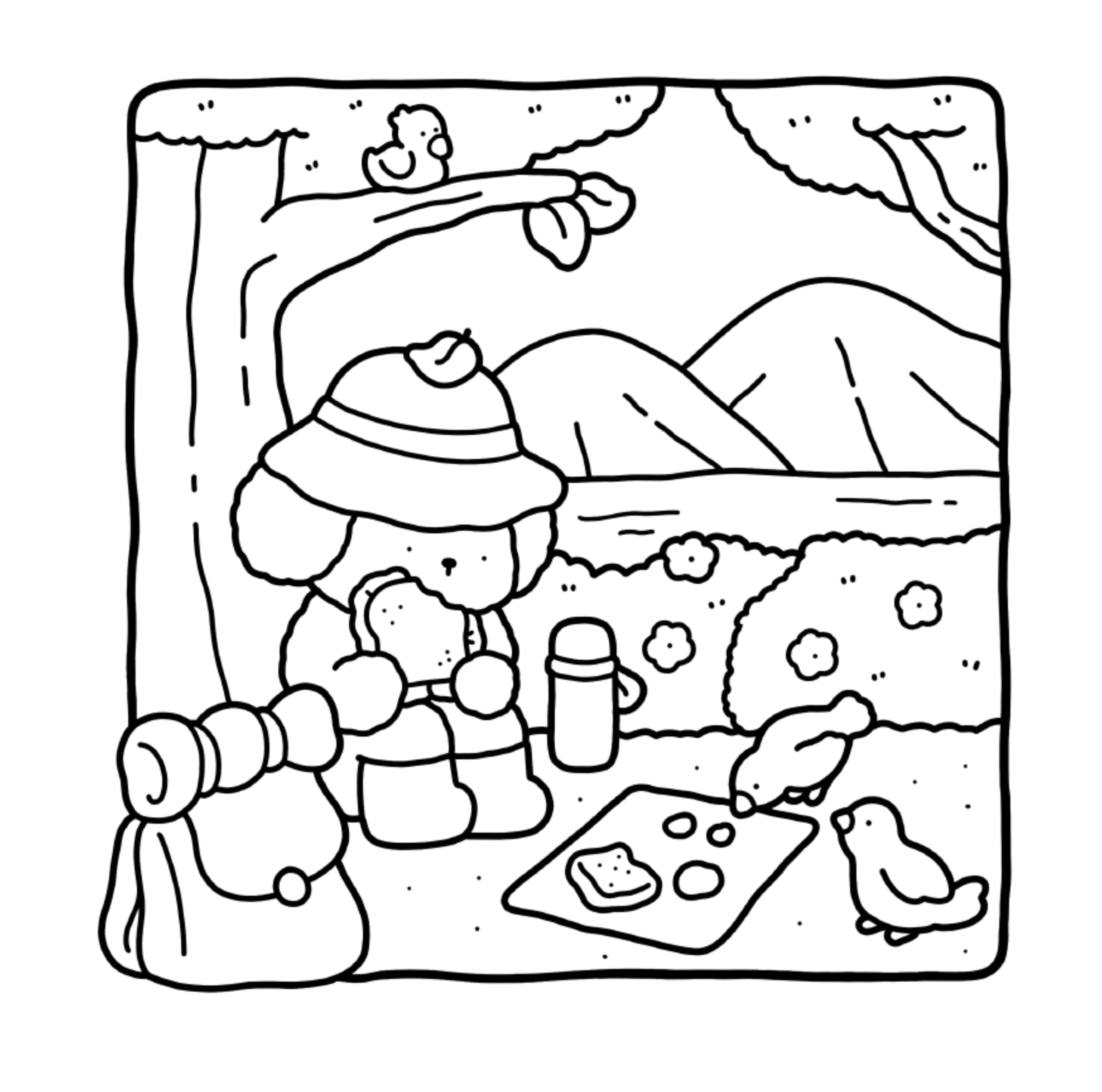 Libro da colorare Coco Wyo per tutte le età