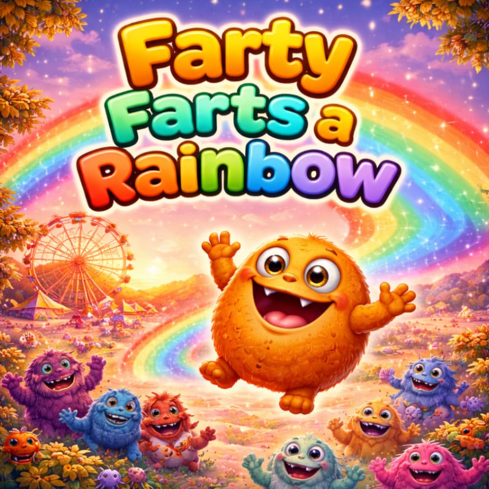 Farty Farts a Rainbow: A Silly, Hilarious Adventure About a Little Monster, Big Feelings, and Magical Rainbow Farts!