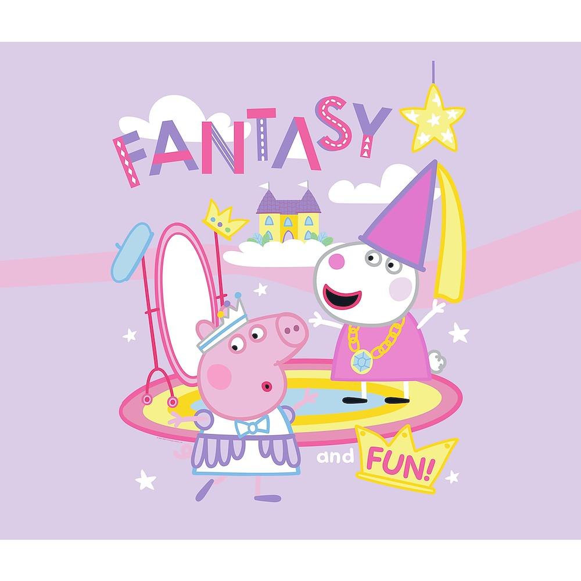 CafePress Peppa Pig: Fantasy and Fun King Duvet Cover, Printed Comforter Cover, Unique Bedding