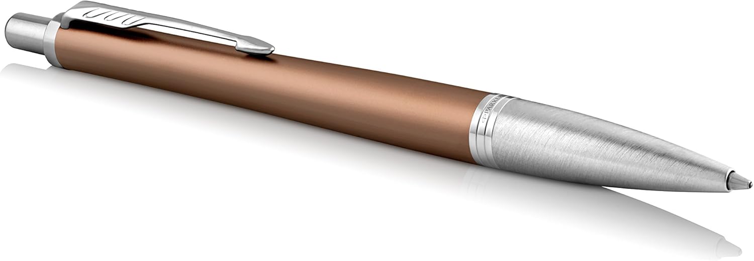 PARKER Urban Ballpoint Pen, Premium Orange with Medium Point Black Ink Refill (1975437)