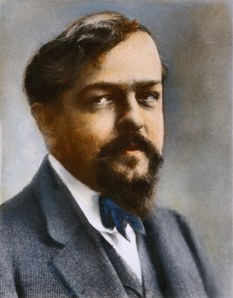 Amazon.com: Claude Debussy (1862-1918) Nfrench Composer Oil Over A