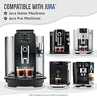 Vista 6 de Caffenu Tabletas de limpieza compatibles con Jura. Limpieza de 30 tabletas. Tabletas de limpieza de café. Limpia partes internas, portafiltro, áreas