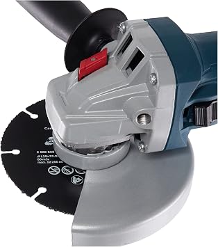 Bosch GWS 9-125 S Palm Grinding Machine-Rpm Adjustable (900 W, Disc Diameter: 125 mm, 2,800-11,000 dev/min)