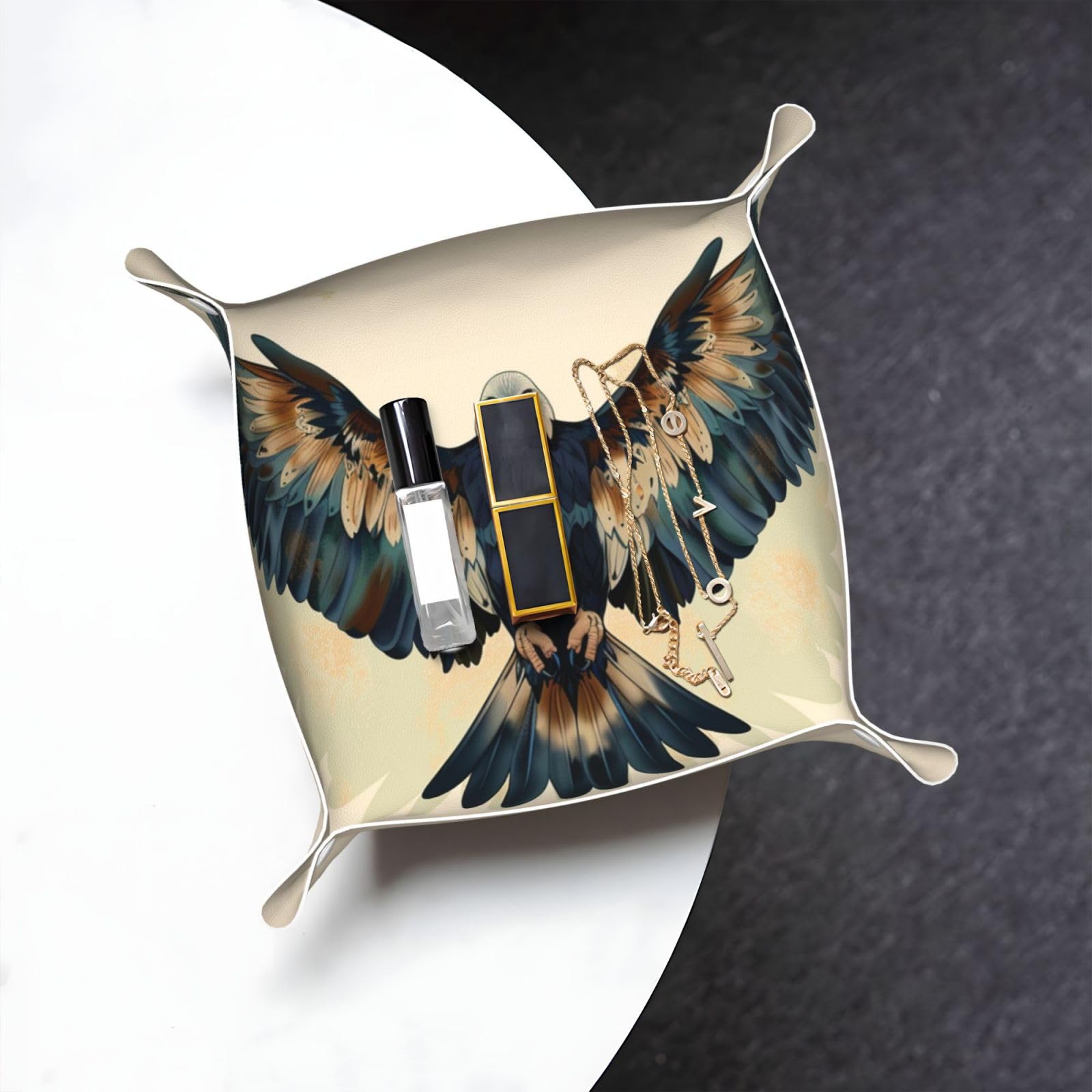 INNObeta Pilot-Tablett – PU-Leder Organizer Für Schlüssel, Münzen, Schmuck, Geschenk Für Männer