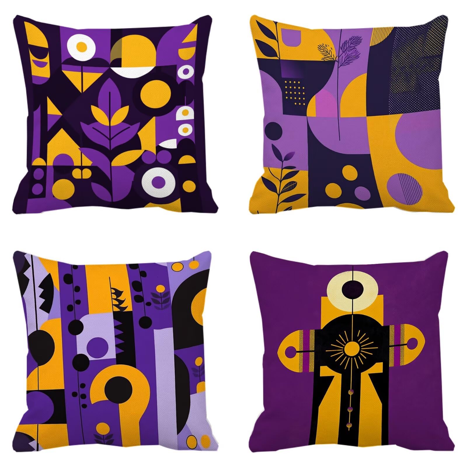 Housse coussin 45x45cm avec fermeture éclair invisible pour un canapé sans taches