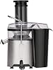 WMF Kult X Juicer Electric Fruit Vegetables 500 W for Large Fruit Pieces Juice Jug 1.2 L Foam Filter 2 Speed Settings Stainless Steel Matte