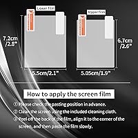 Vista 5 de OSTENT 3 x Ultra Clear Protector de Pantalla Protector de Pantalla LCD para Nintendo DSi NDSi