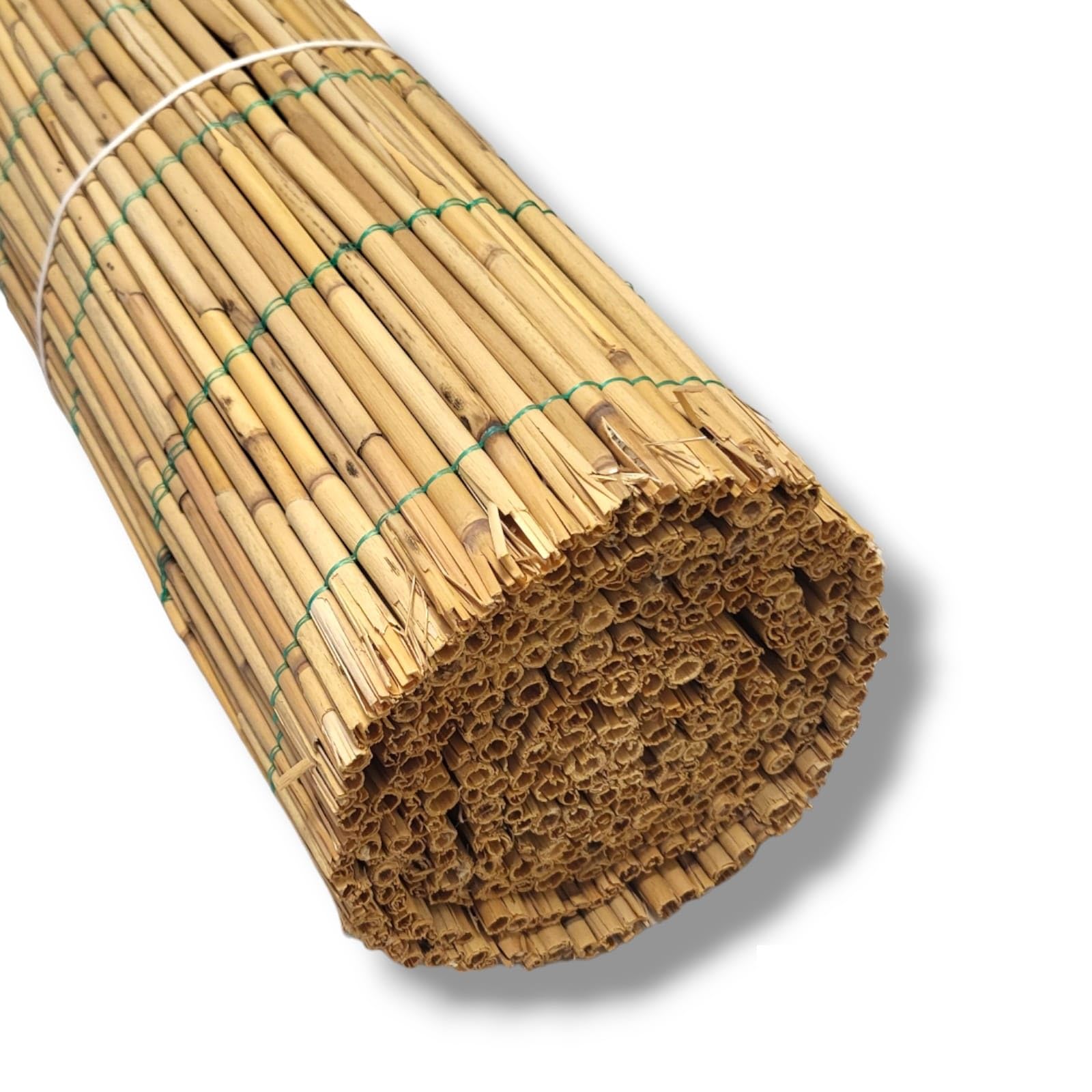 BlessTrade 3M Natural Reed Fence Screening, Thick Reed for Garden Privacy Decoration, Outdoor, Hide Old Fence, Use for Balcony Garden Summer (1m x 3m)
