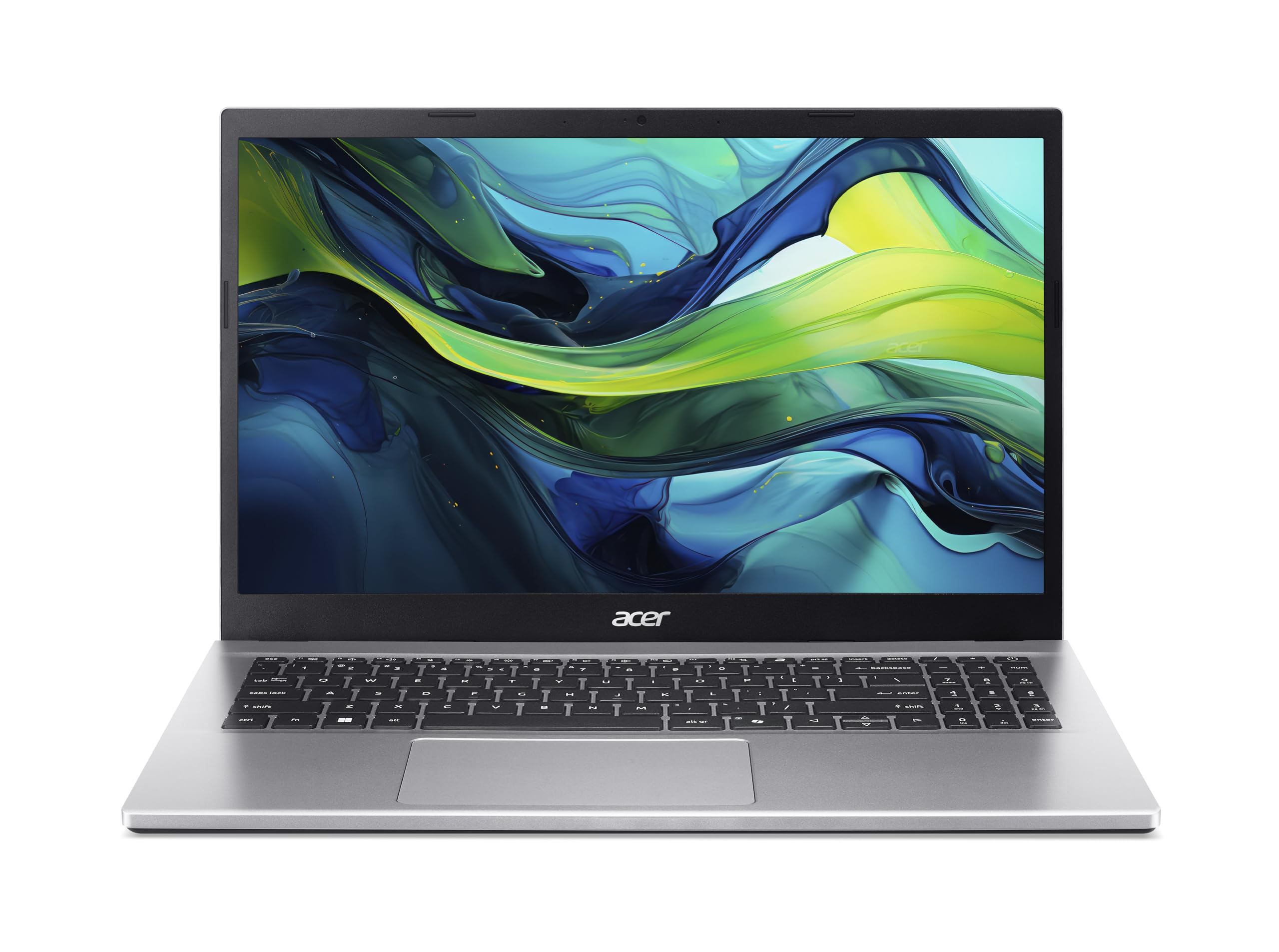 Acer Aspire Go 15 AG15-42P-R8SZ Laptop 15,6" FHD IPS AMD Ryzen 7 5825U 16 GB RAM 512 GB SSD AMD Radeon Windows 11 QWERTZ Silber