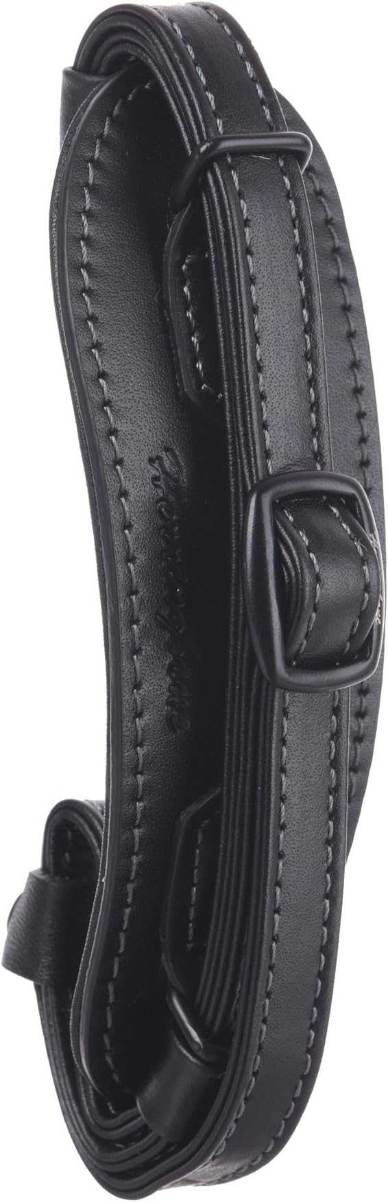 Herringbone Heritage Camera Hand Grip Wrist Strap Leather Band for DSLR Type1 with Universal Tripod Socket Connection - Canon EOS 1200D 700D 100D / Nikon Sony Pentax Samsung Fujifilm H10410 (Black)