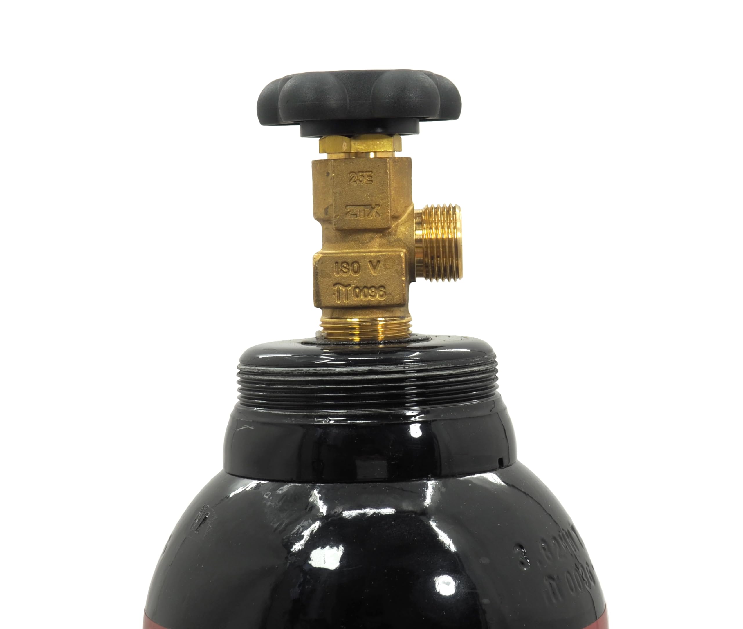 Bombona de gas de nitrógeno, hidrógeno, 5 litros, NH5 (95/5) + reductor de presión de 200 bar (juego), gas formier, llenado y nuevo para detección de fugas de aire acondicionado Bestschweissen.de