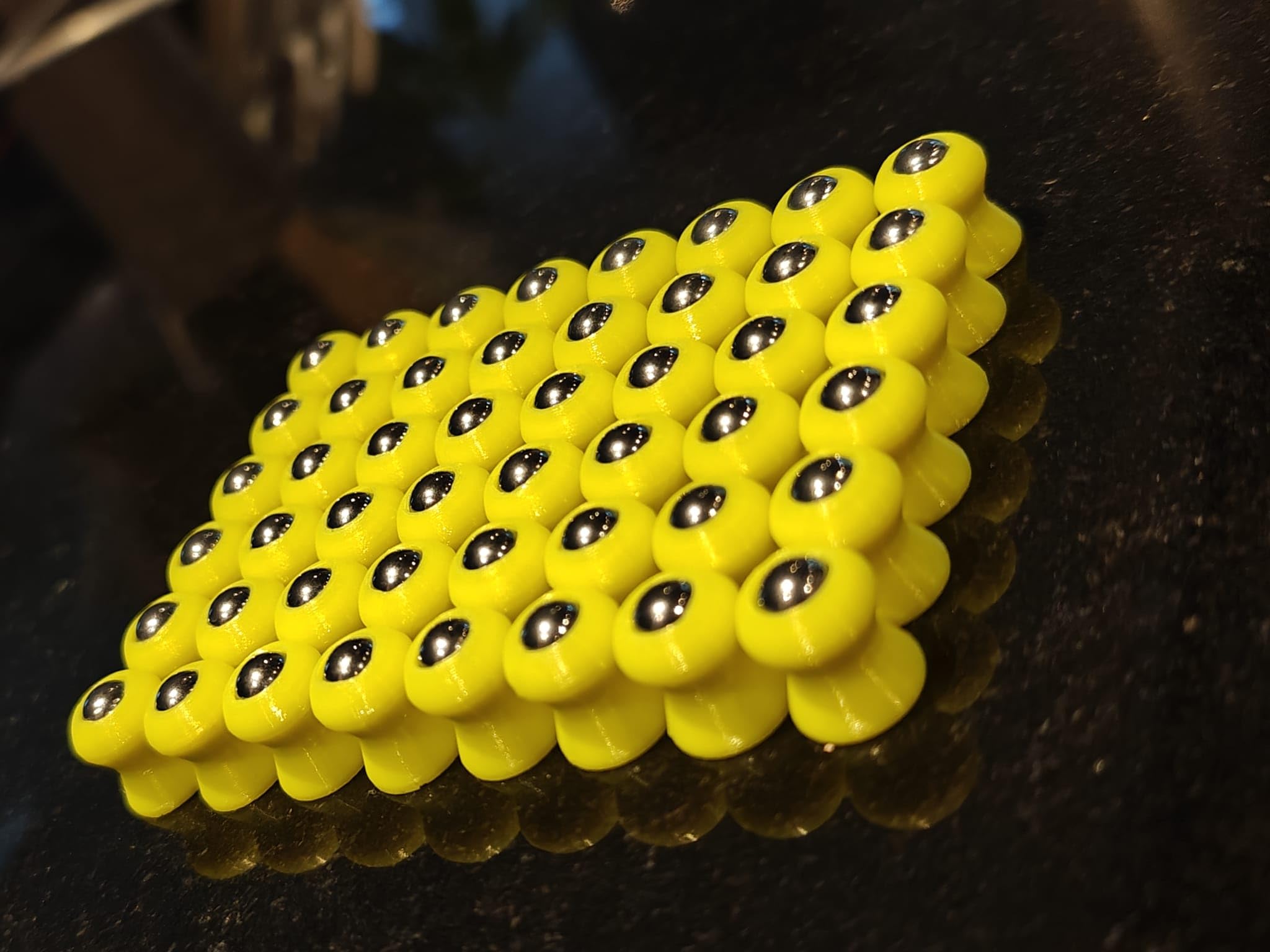 48x TPU Millzev Diabolo Slugs Geschosse .50 Cal (.495) AEA Megalodon Challenger 8mm Stahlkugel