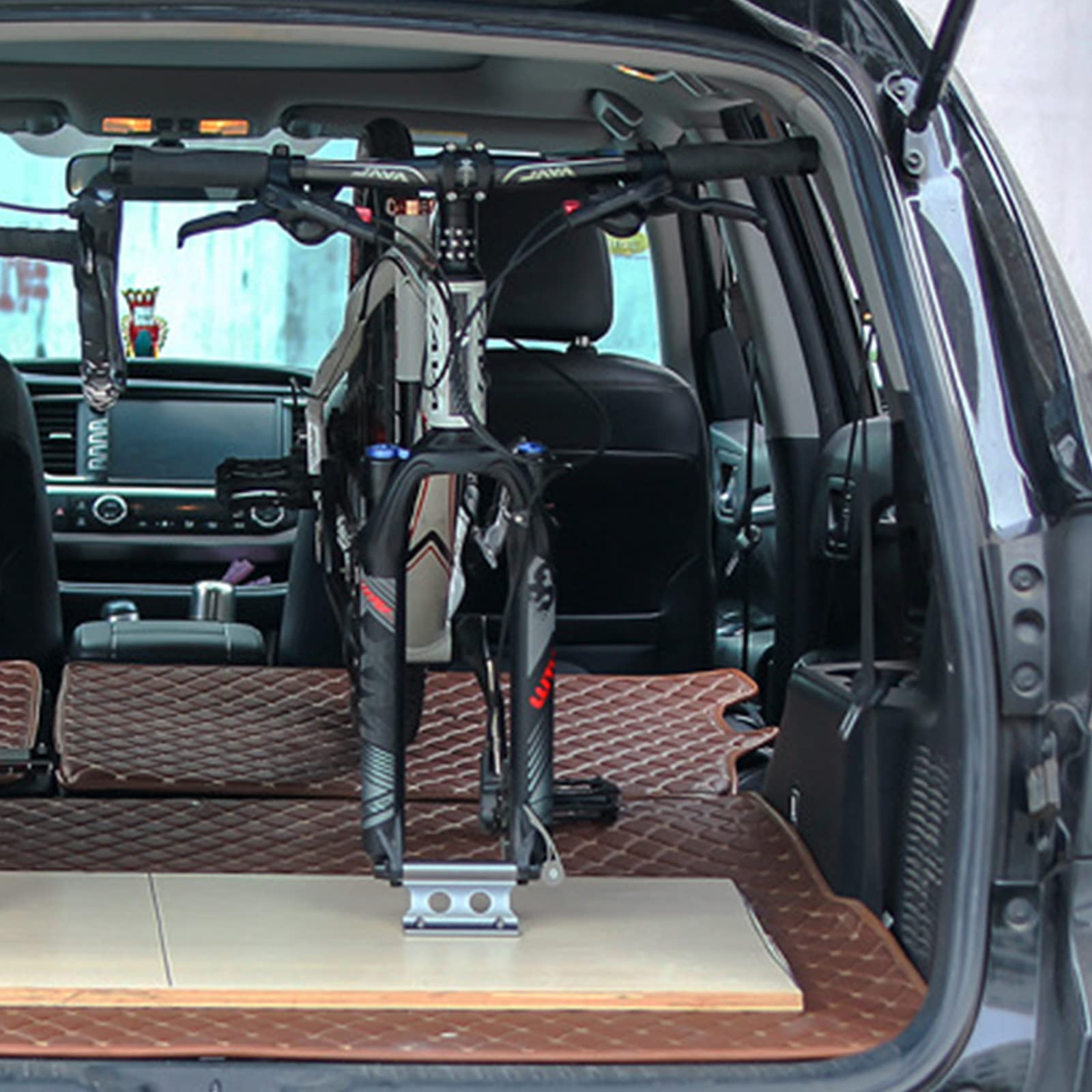 Supports De Fourche Vélo – Lot De 2 – Alliage Aluminium – Pour Porte-Vélo Voiture, Rangement