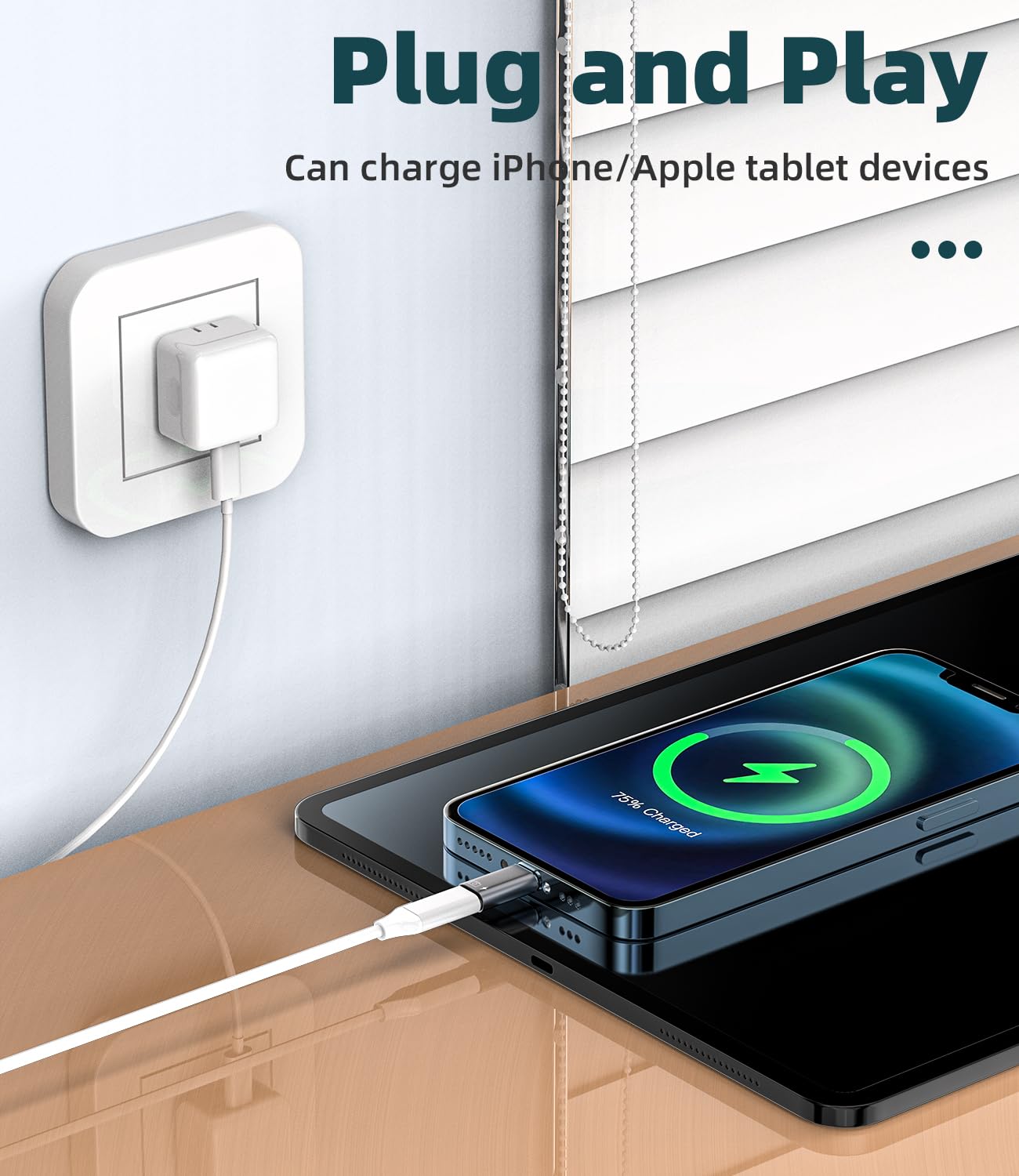 Adaptateur OTG IPhone USB-C Vers Lightning - Lot De 2 - Pour Clavier, Appareil Photo, Souris, Clé USB