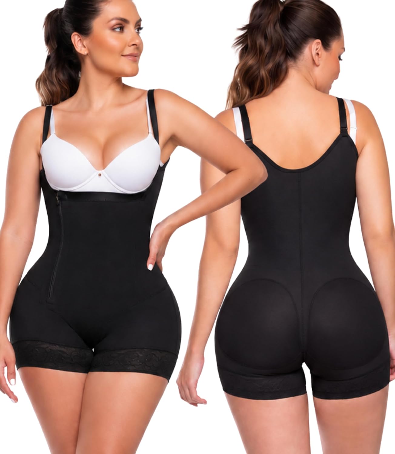 DELIÉ by Fajas DPrada 09046 Fajas Colombianas Postpartum Girdle Full Body Shaper for Women
