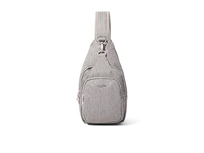 Baggallini Central Park Sling Backpack Bags Stone Heritage, Nylon