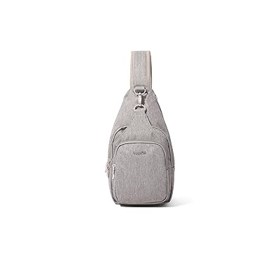 Baggallini Central Park Sling Backpack Bags Stone Heritage, Nylon