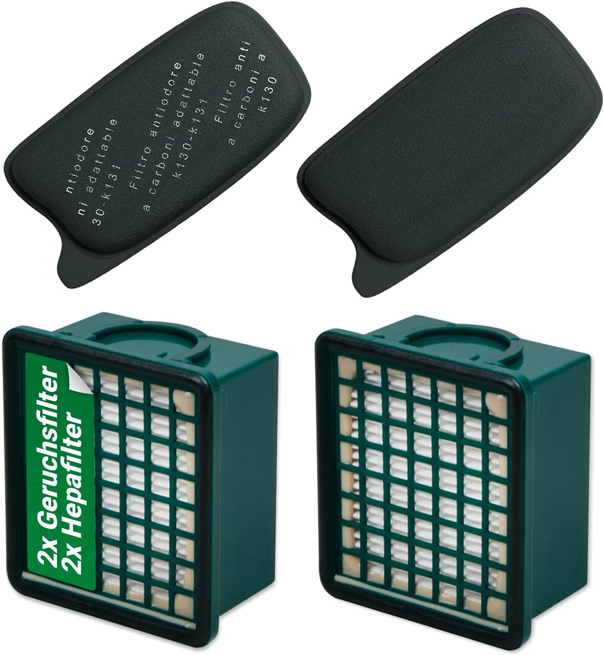 Motorschutzfilter + 6 Duftsteine Geeignet Für Vorwerk Kobold VK 200