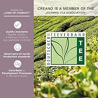 Vista 5 de Creano Abloom Tea - Set de regalo floreciente en caja de madera, 12 piezas en 3 variaciones, negro