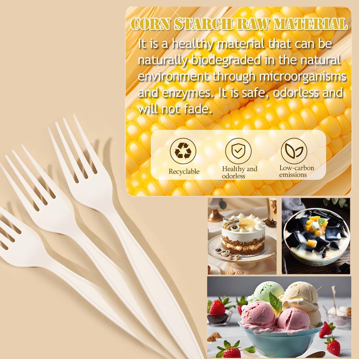 50-Pack 35oz Disposable Kraft Paper Bowls 【with Lids and Forks】,Disposable Meal Prep Containers,to go food containers,Microwavable and Freezer Take Out Containers for Hot/Cold Food