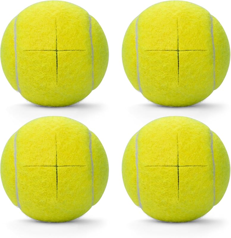 Walker Tennis Balls Precut Tennis Balls for Walkers 4PCS Walkers Legs Universal Precut Glide Balls, Heavy Duty Long Lasting Felt Pad Glide Coverings