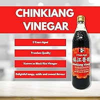 Vista 6 de Vinagre Chinkiang 19.61 fl oz, vino de cocina Shaoxing Premium 33.81 fl oz (33.8 fl oz), salsa de soja ligera 16.9 fl oz