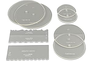CAKESAFE Cake Decorating Acrylic Disk Kit