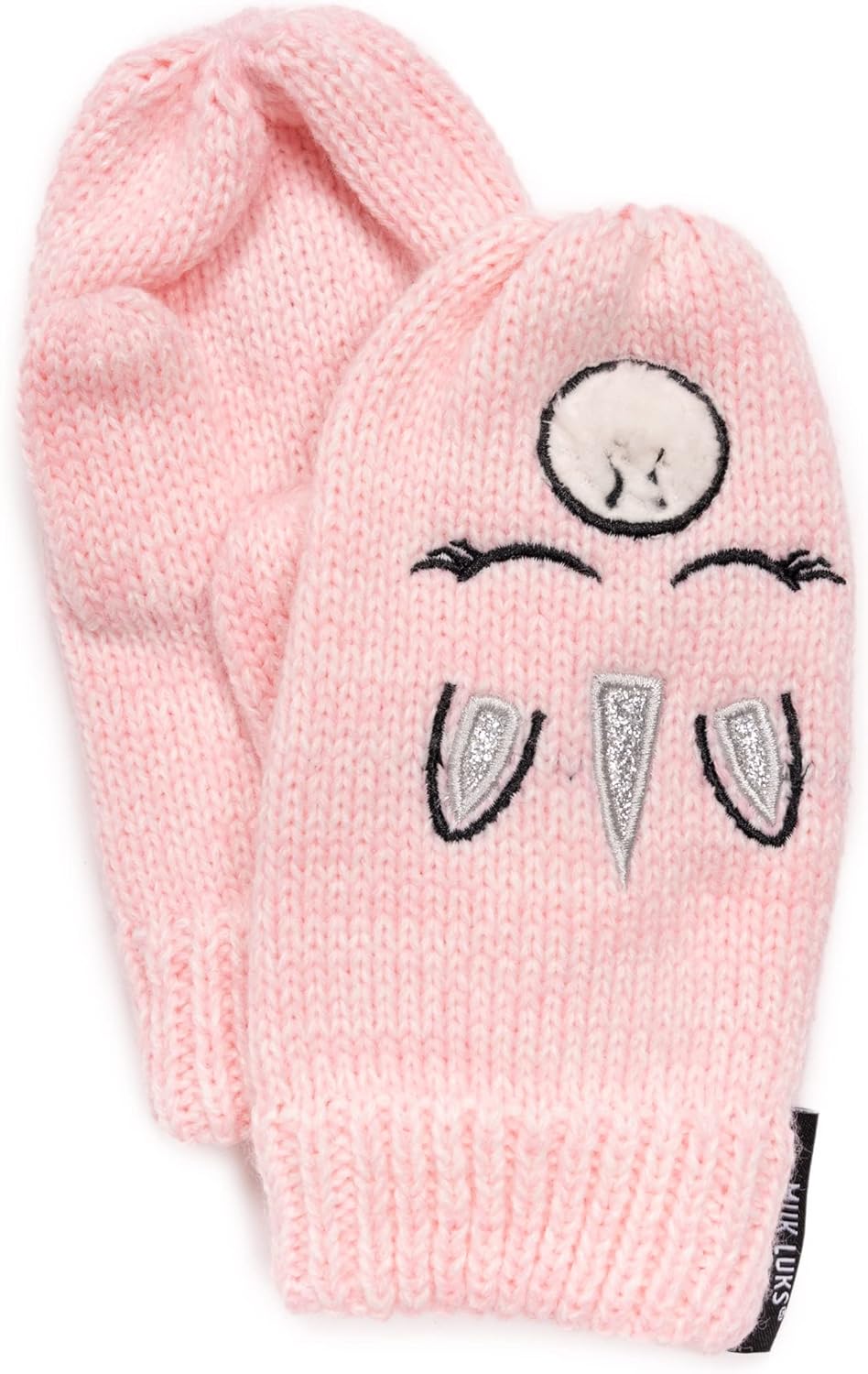 MUK LUKS Kid's Beanie and Mitten Set
