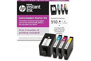HP 910 (7P1J5AN) Instant Ink Cartridges: Auto-Delivery Convenience